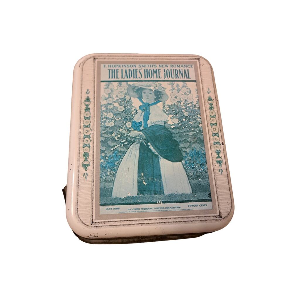 Vintage The Ladies Home Journal  F. Hopkinson Smiths New Romance Tin